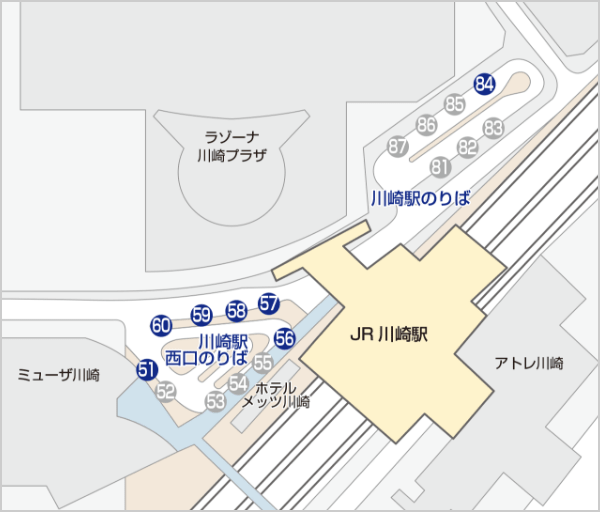 路線図 乗り場案内 川崎鶴見臨港バス株式会社